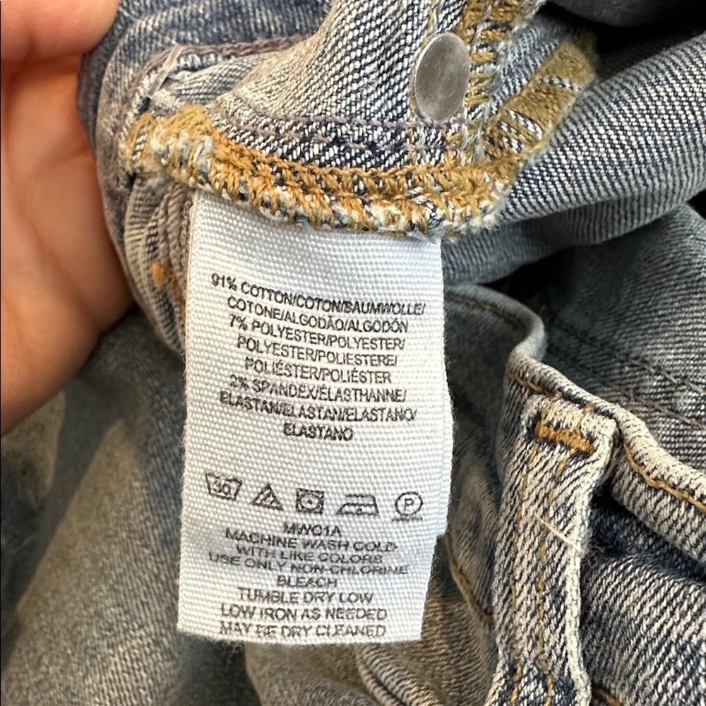 Free People Legging Jeans High Rise Light Wash jegging size 28 - Picture 5 of 6